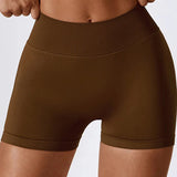 Pantaloncini con arricciatura a V