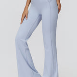 Pantaloni a zampa a coste a contrasto NakedFeel