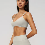Cream Sculpt V Bra