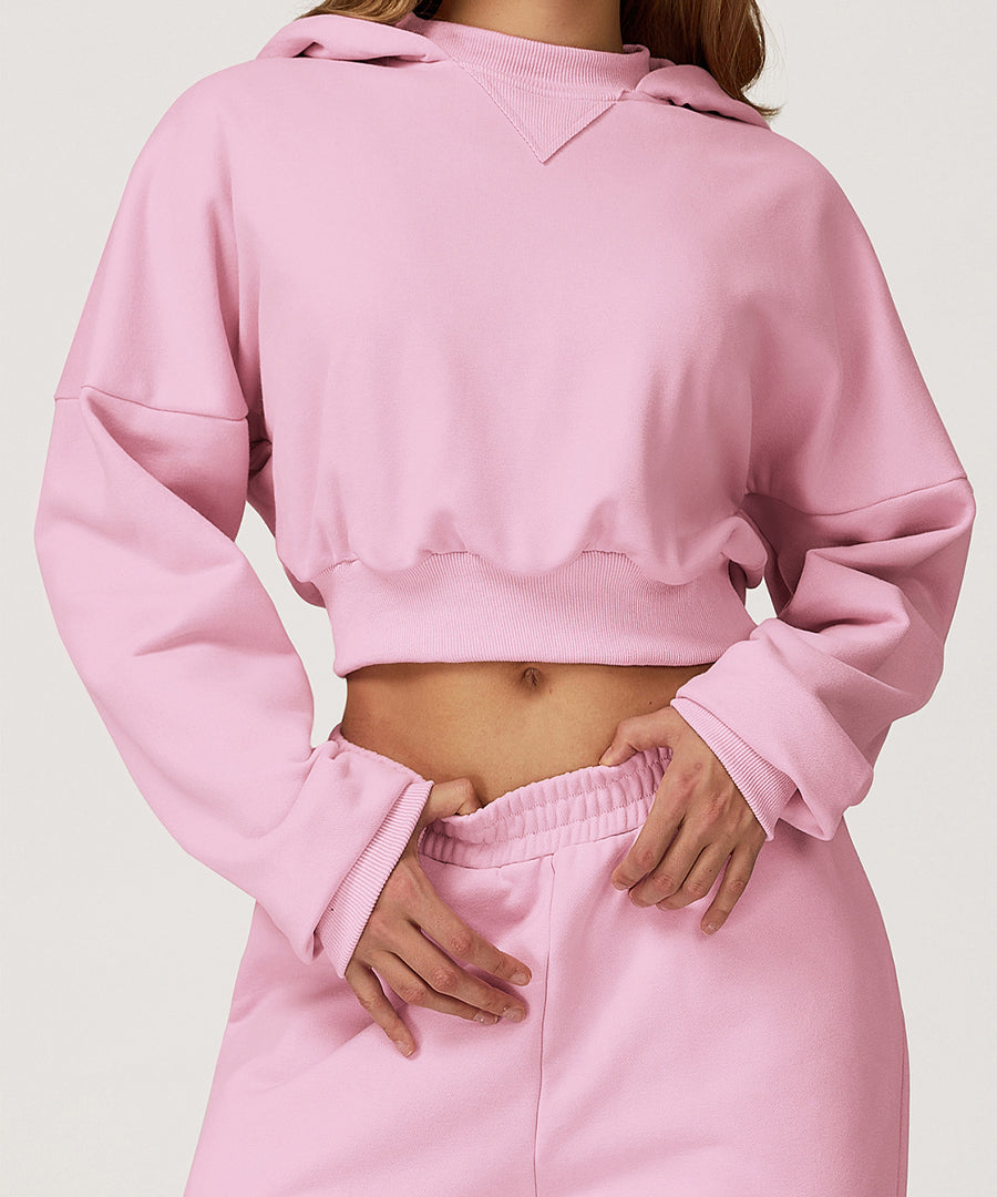 シックココアクロップフーディー