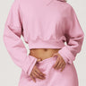 Chic Cocoa Crop Hoodie