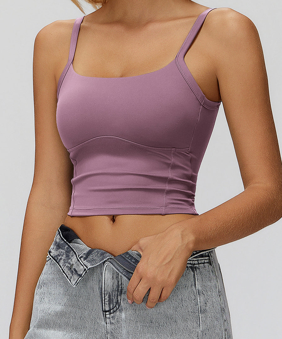 Canotta a doppia cinghia Smooth Fit