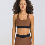 Contrast Adjustable Sport Bra