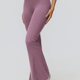 フレア＆ギャザーハイウエストパンツ