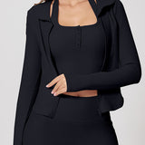 RibSculpt Zip Jacket