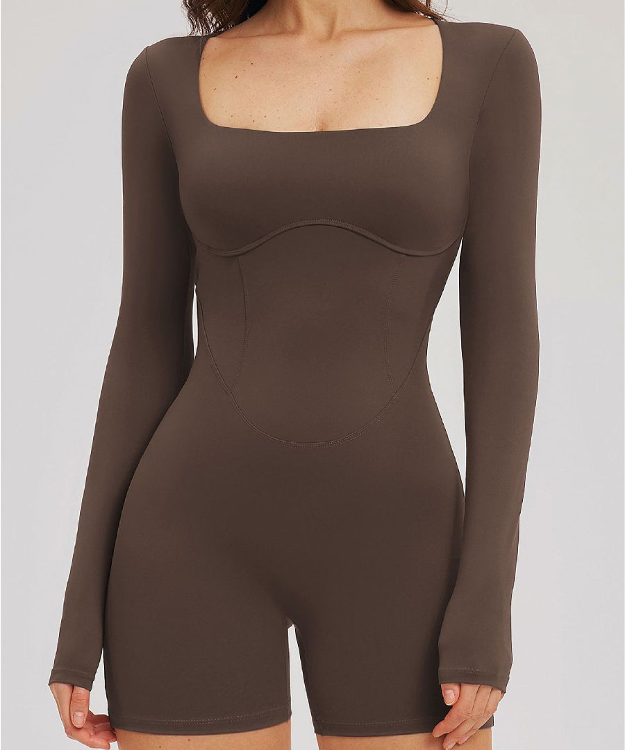 Second Skin Open-Back Bodysuit