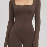 Second Skin Open-Back Bodysuit