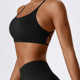 Crossback Strappy Sports Bra