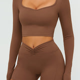 SoftBrush Long-Sleeve Performance Top