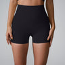 Cross-Back High-Waist Shorts