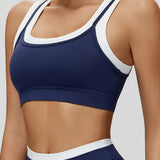 NakedFeel Dual-Layer Ribbed Bra