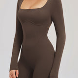 Second Skin Open-Back Bodysuit