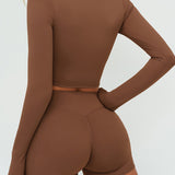 SoftBrush Long-Sleeve Performance Top