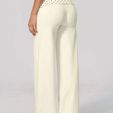 Cocoa Dot Foldover Pants