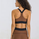 Contrast Adjustable Sport Bra