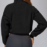 ハーフジップフリースジャケット