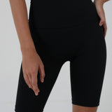 Pantaloncini da ciclista classici a vita alta senza cuciture