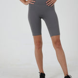 Pantaloncini da ciclista classici a vita alta senza cuciture