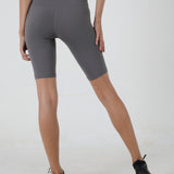 Pantaloncini da ciclista classici a vita alta senza cuciture