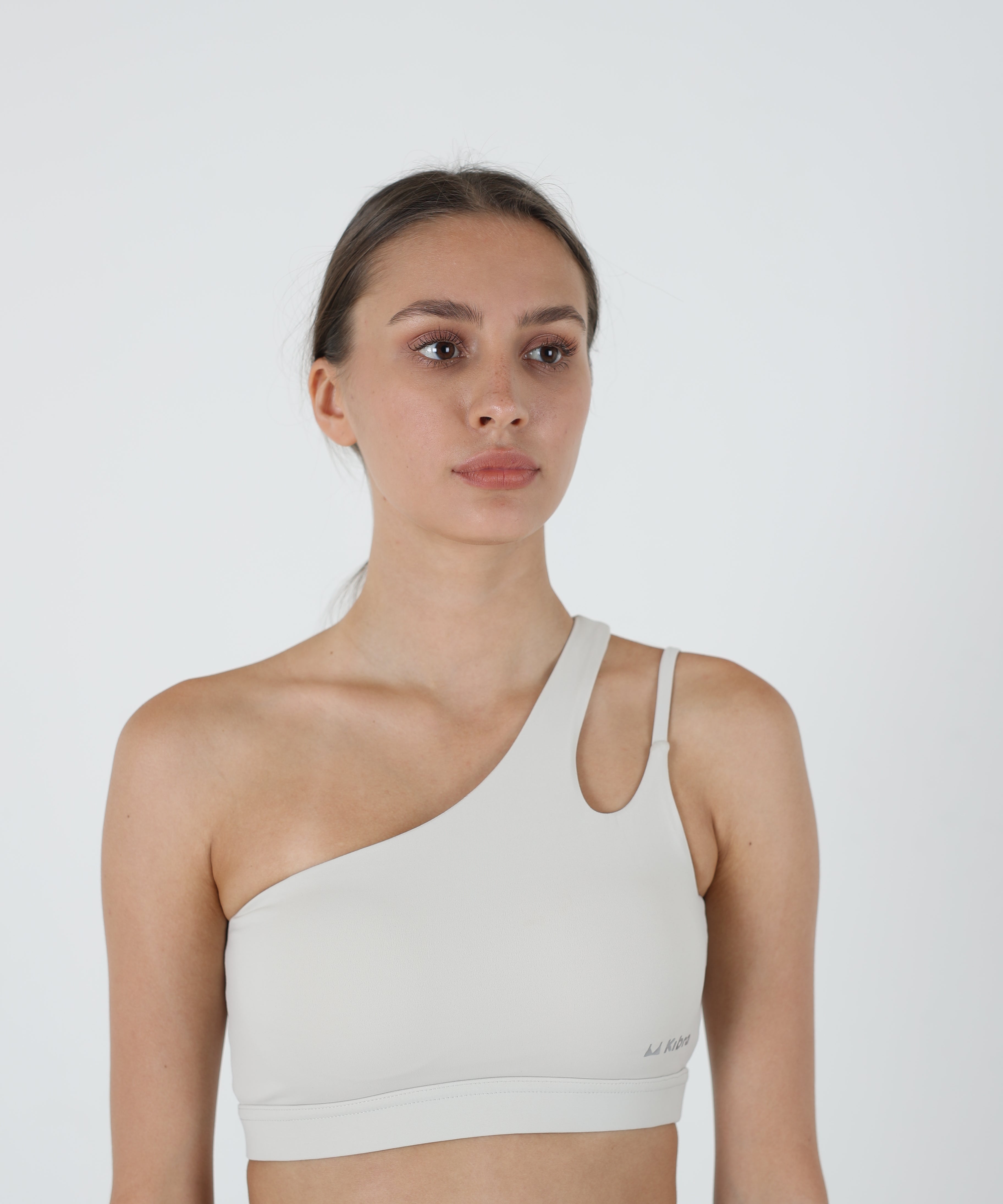 Asymmetrical One Shoulder Sports Bra