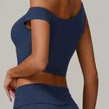 エコリサイクルアシンメトリーショルダーアスレチックタンク