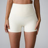 Cross-Back High-Waist Shorts