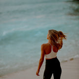 Pantaloncini da ciclista classici a vita alta senza cuciture