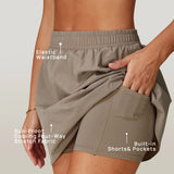 UVカット アスレチック テニススカート