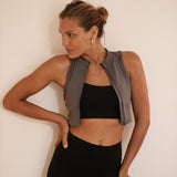 Zip-Front Sports Bra