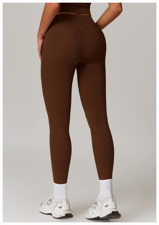 Brushed High-Waist Sculpting Yoga Leggings