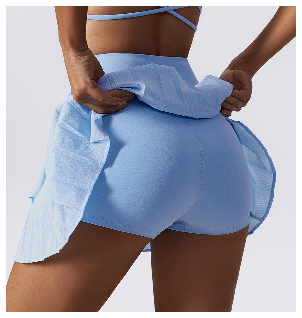 Layered Front Tennis Skirt