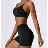 Crossback Strappy Sports Bra