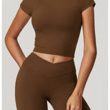 エコシック キャップスリーブ トップス