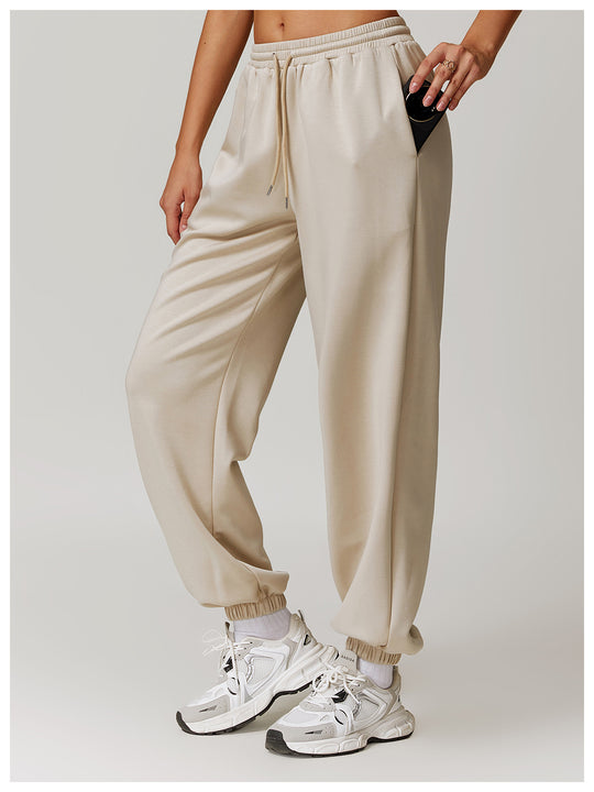 High-Waist Relaxed Fit Trousers