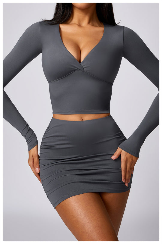 Kibra Convertible V-Neck Workout Top