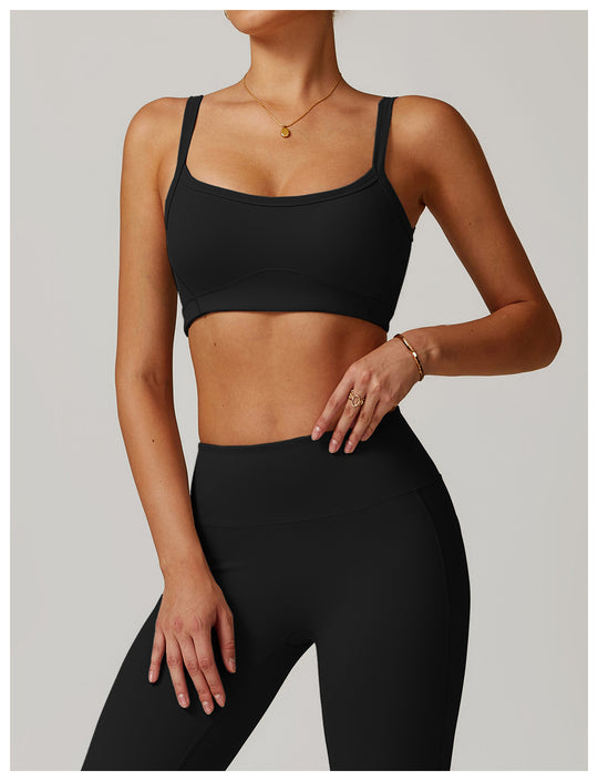 Barely-There Back-Enhancing Sports Bra