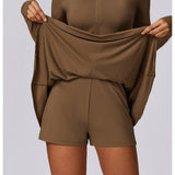 UVカット ゆったり テニススカート