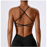 Crossback Strappy Sports Bra