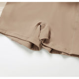 エコリサイクルメッシュレイヤード速乾テニスドレス