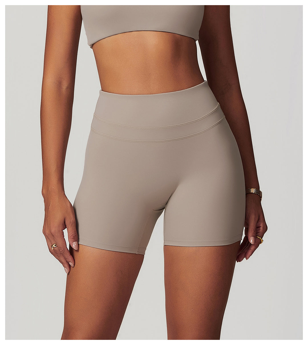 High-Rise Yoga Shorts