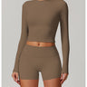 Sculpting Long Sleeve Yoga Top