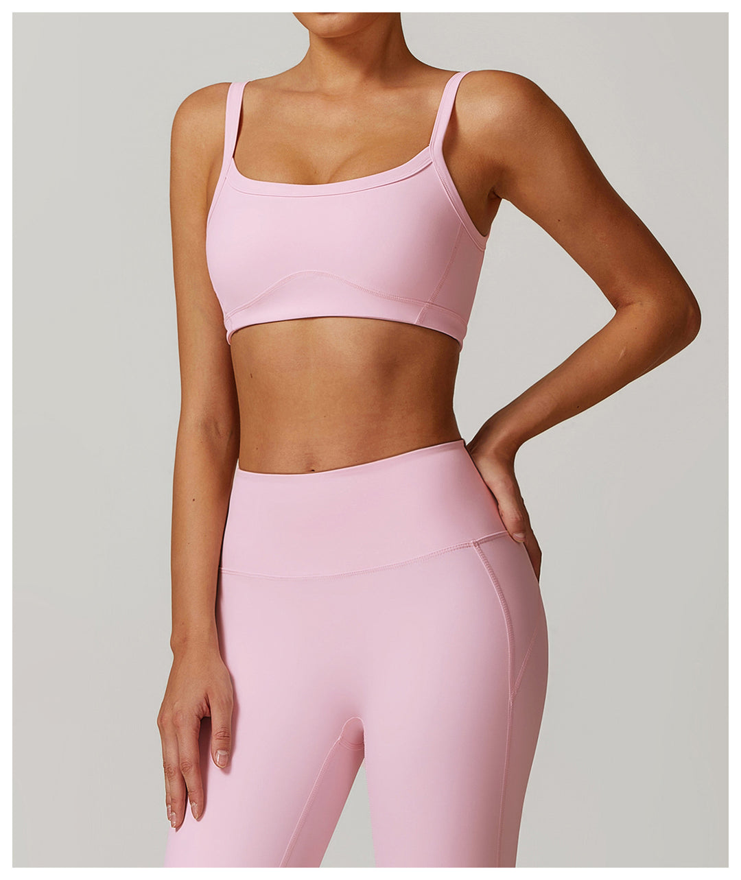 Barely-There Back-Enhancing Sports Bra