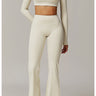 Fitted Flared Yoga Pants