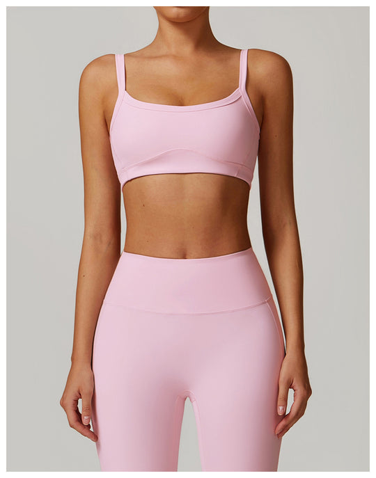 Barely-There Back-Enhancing Sports Bra