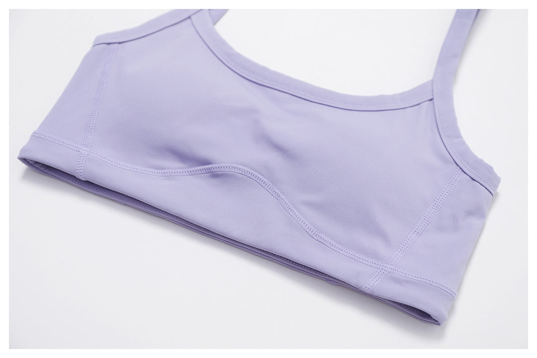 Barely-There Back-Enhancing Sports Bra