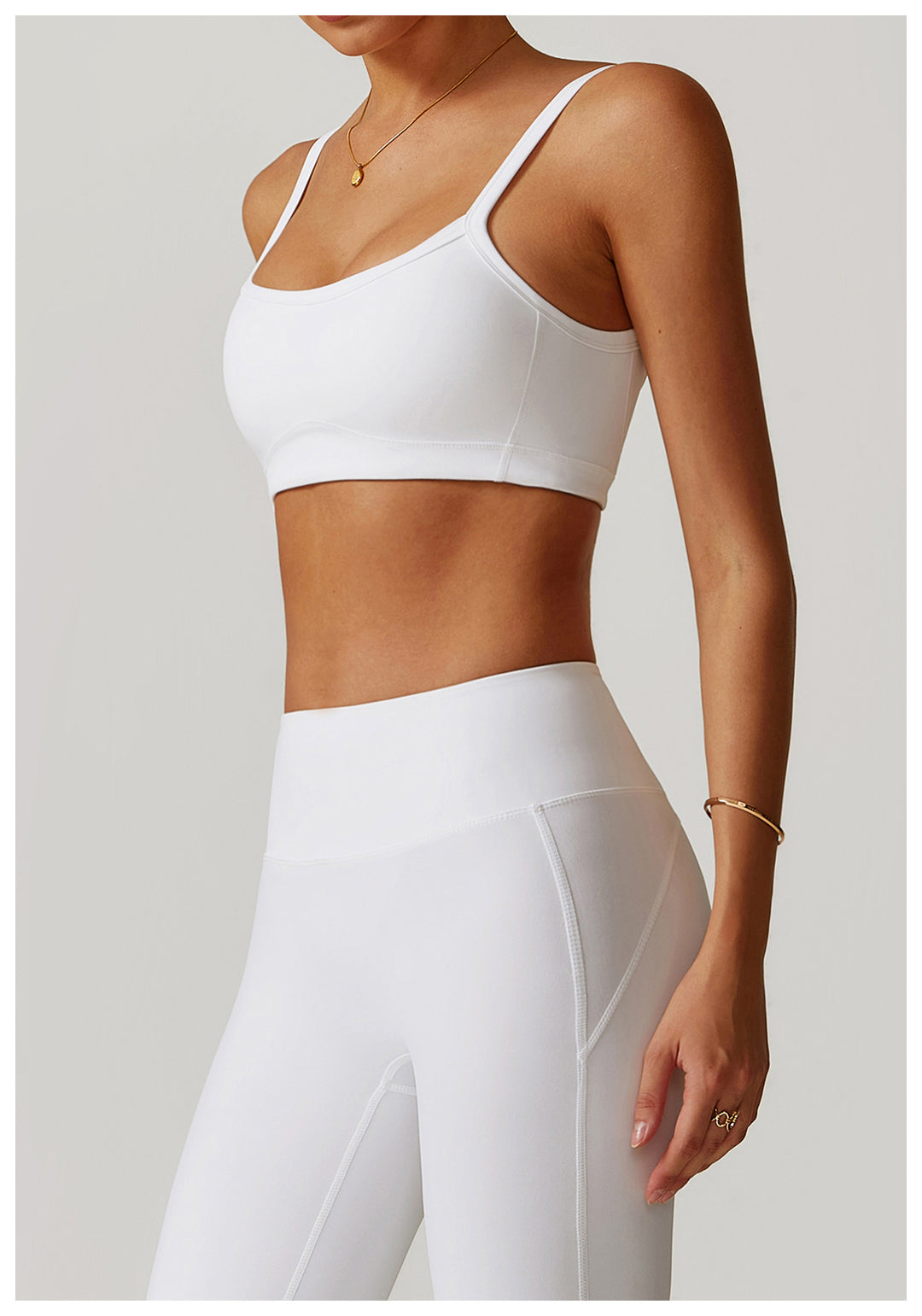 Barely-There Back-Enhancing Sports Bra