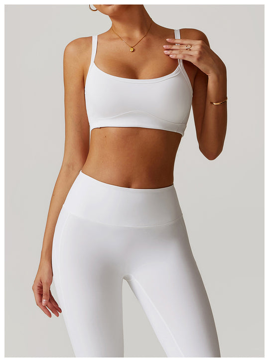 Barely-There Back-Enhancing Sports Bra