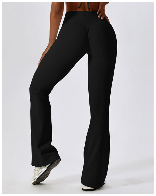 High waist criss cross leggings