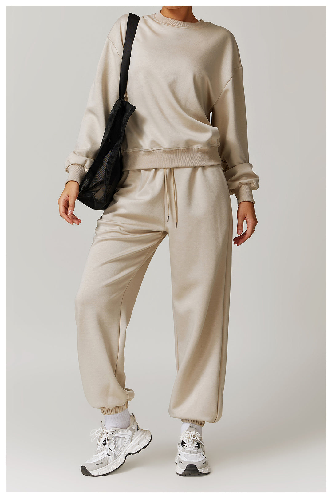 High-Waist Relaxed Fit Trousers