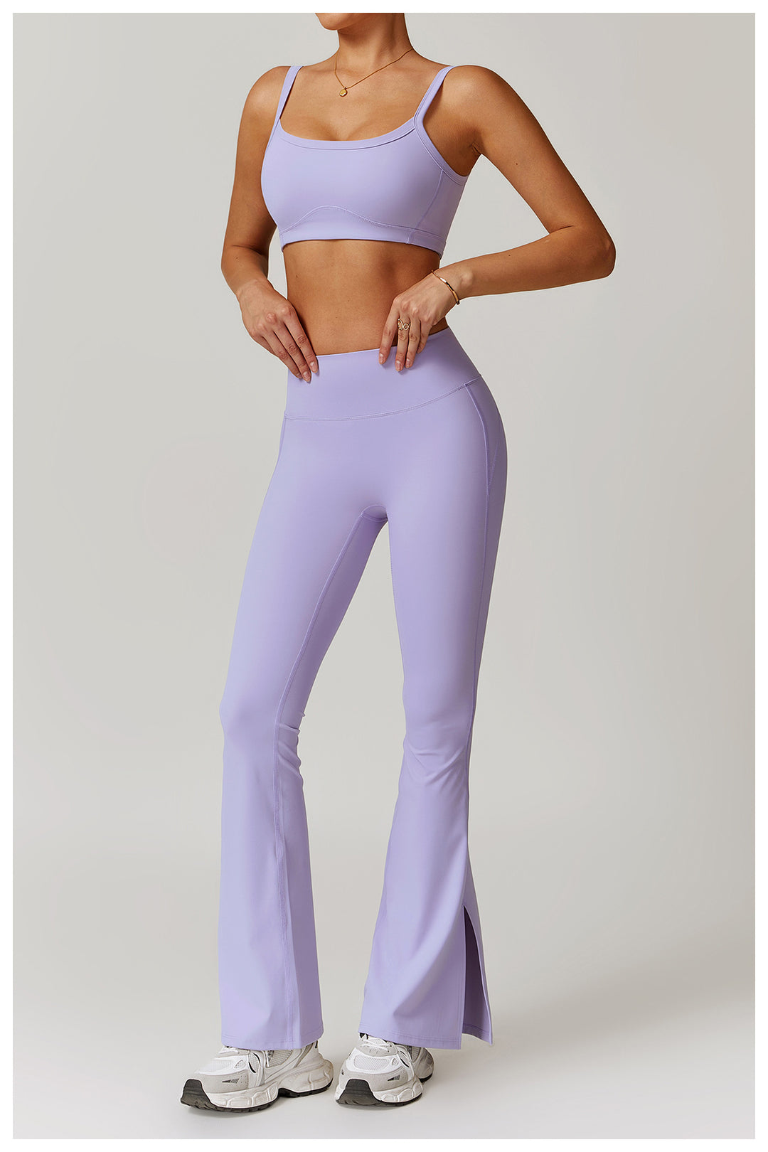 Sculpting High-Waist Flare Yoga Pants